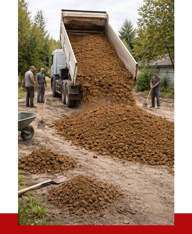 Купить суглинок с доставкой в Лесосибирске от 2604 р. за куб | ПРОНЕРУДЛсс