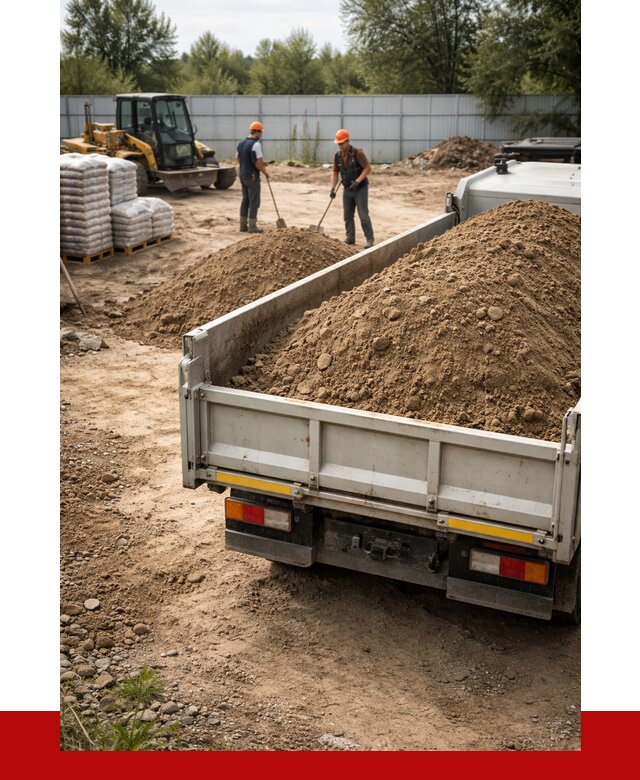 Супесь с доставкой в Лесосибирске от 2552 р. за куб | ПРОНЕРУДЛсс