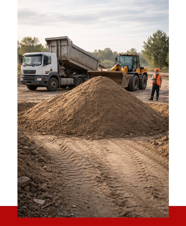 Купить песчаный грунт с доставкой в Лесосибирске от 4374 р. | ПРОНЕРУДЛсс