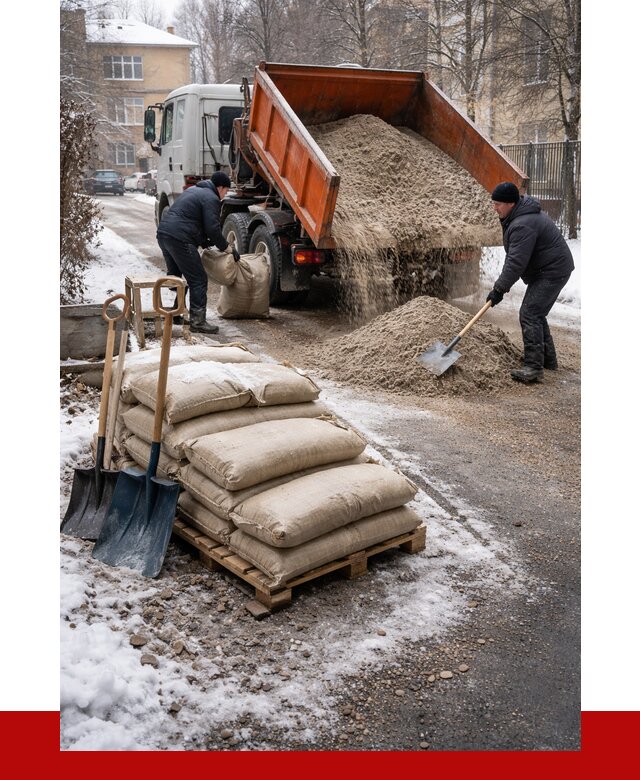 Противогололедные материалы оптом в Лесосибирске от 4374 р. | ПРОНЕРУДЛсс