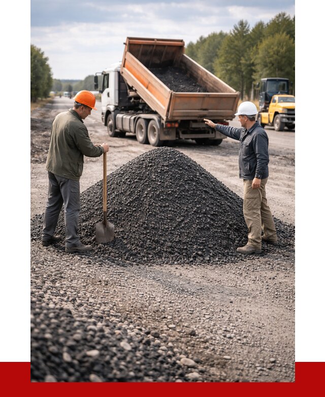 Купить асфальтовую крошку для дорог в Лесосибирске от 4374 р. | ПРОНЕРУДЛсс