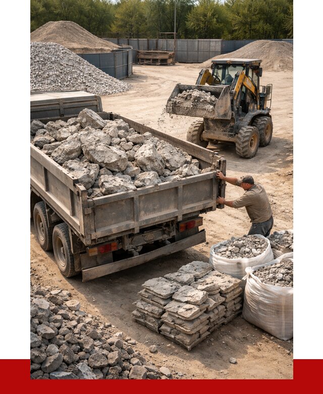 Купить бой бетона с доставкой в Лесосибирске от 4999 р. | ПРОНЕРУДЛсс