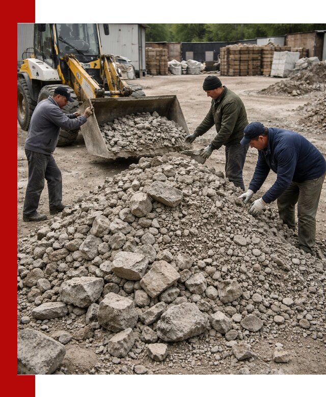 Демонтаж и вывоз бой бетона в Лесосибирске
