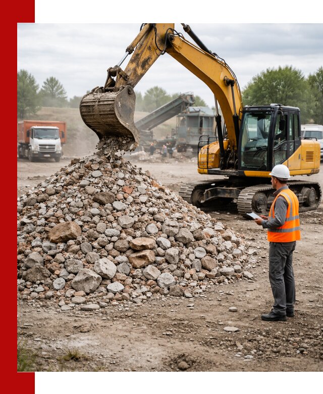 Доставка и вывоз строительного боя в Лесосибирске