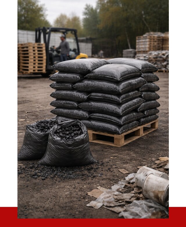Купить уголь в мешках с доставкой в Лесосибирске от 7811 р. | ПРОНЕРУДЛсс