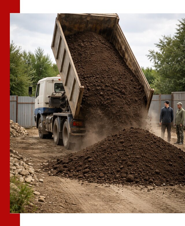 Доставка самосвалом 10 кубов в Лесосибирске быстро и надёжно