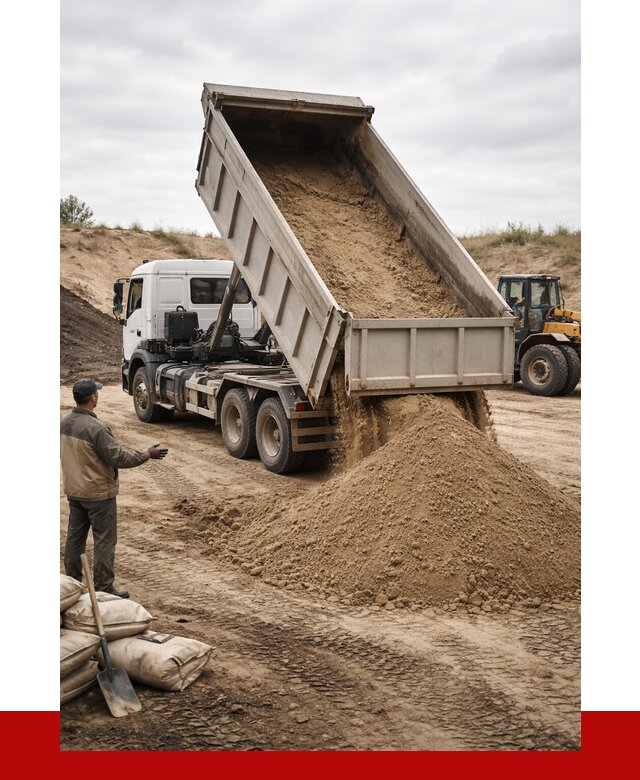 Доставка самосвалом 20 кубов в Лесосибирске от 7811 р. | ПРОНЕРУДЛсс