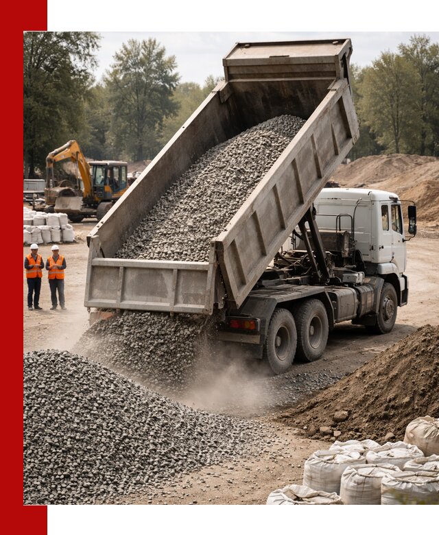 Аренда самосвала в Лесосибирске для доставки сыпучих и нерудных материалов