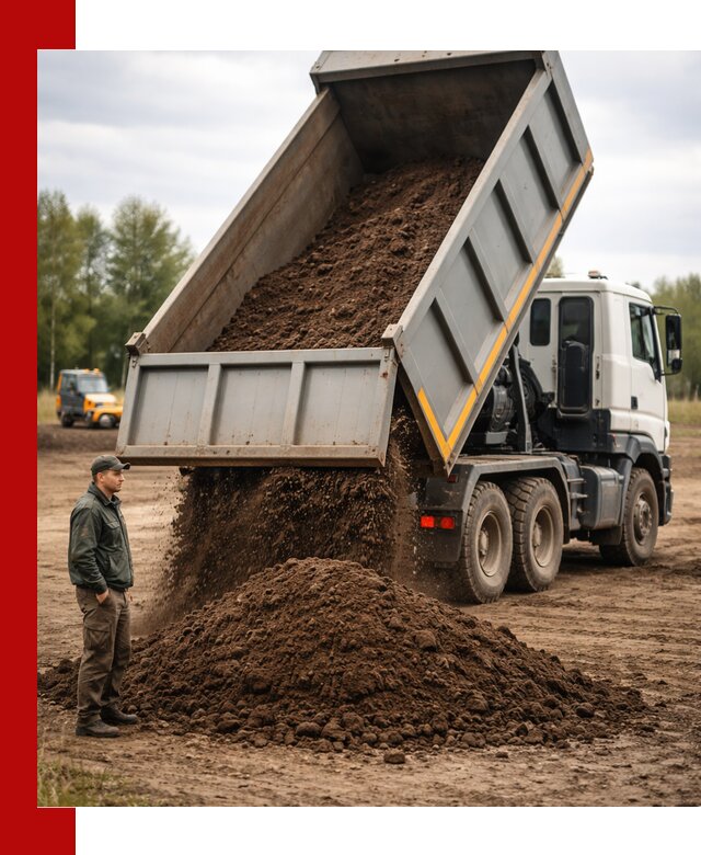 Аренда самосвала с водителем в Лесосибирске для сыпучих грузов и навоза