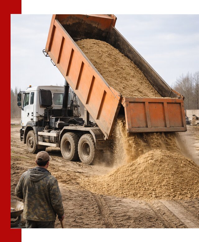 Аренда самосвала 20 тонн для перевозки грузов в Лесосибирске