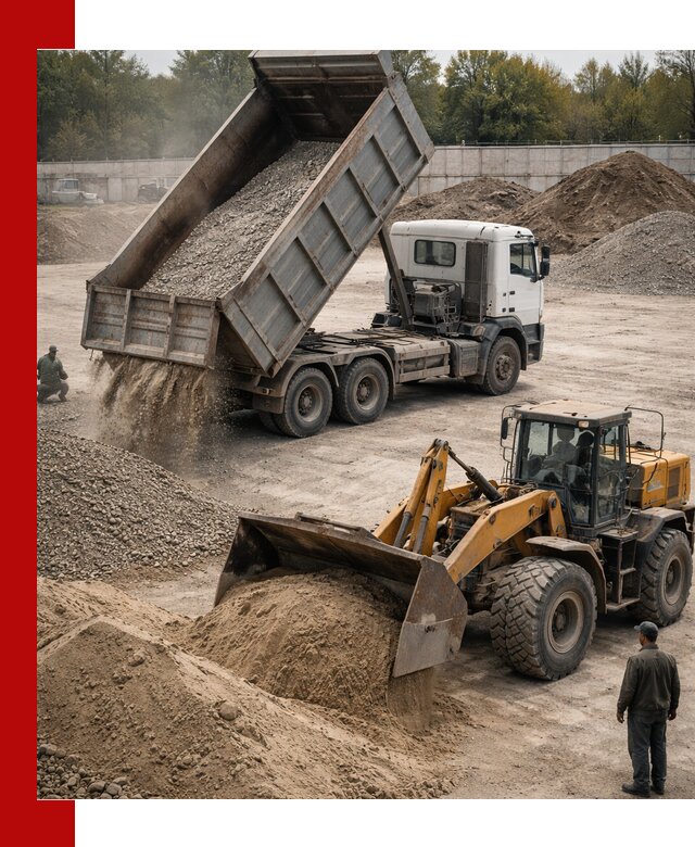 Перевозка сыпучих грузов самосвалами и бортовыми в Лесосибирске