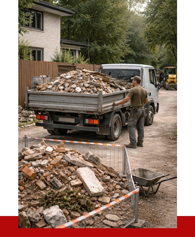 Вывоз строительного мусора с погрузкой в Лесосибирске от 7811 р | ПРОНЕРУДЛсс