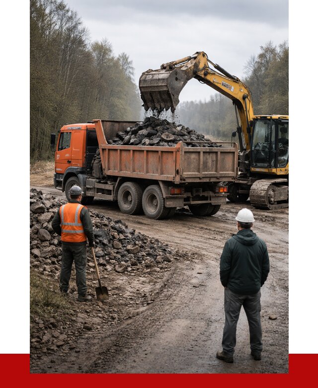 Вывоз асфальта в Лесосибирске от 4687 р. самосвалом ПРОНЕРУДЛсс