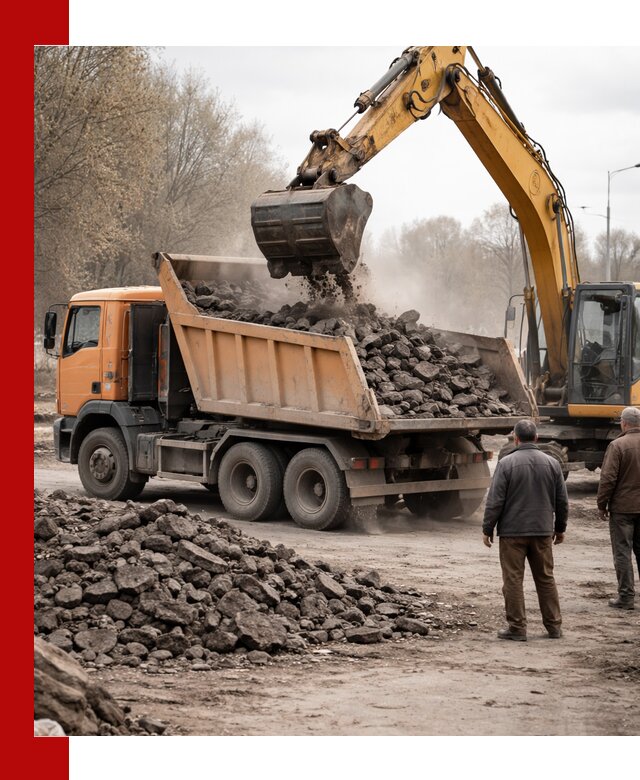 Вывоз асфальта и асфальтового покрытия в Лесосибирске
