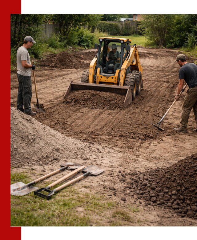 Планировка участка грунтом с вывозом и доставкой в Лесосибирске