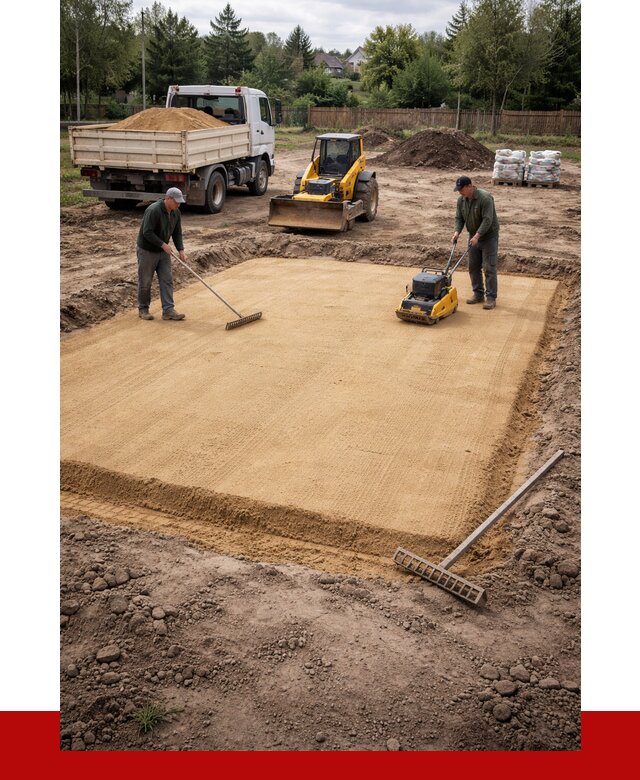 Устройство песчаной подушки в Лесосибирске от 4687 р. ПРОНЕРУДЛсс